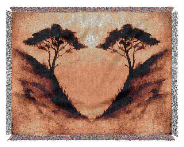 Depth Of The Sunblaze Woven Blanket