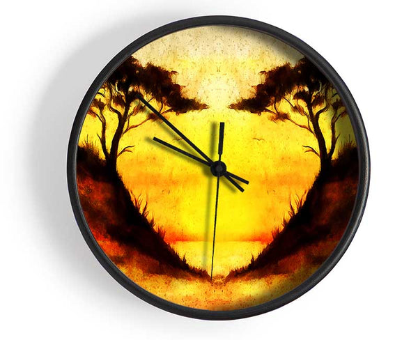 Depth Of The Sunblaze Clock - Wallart-Direct UK