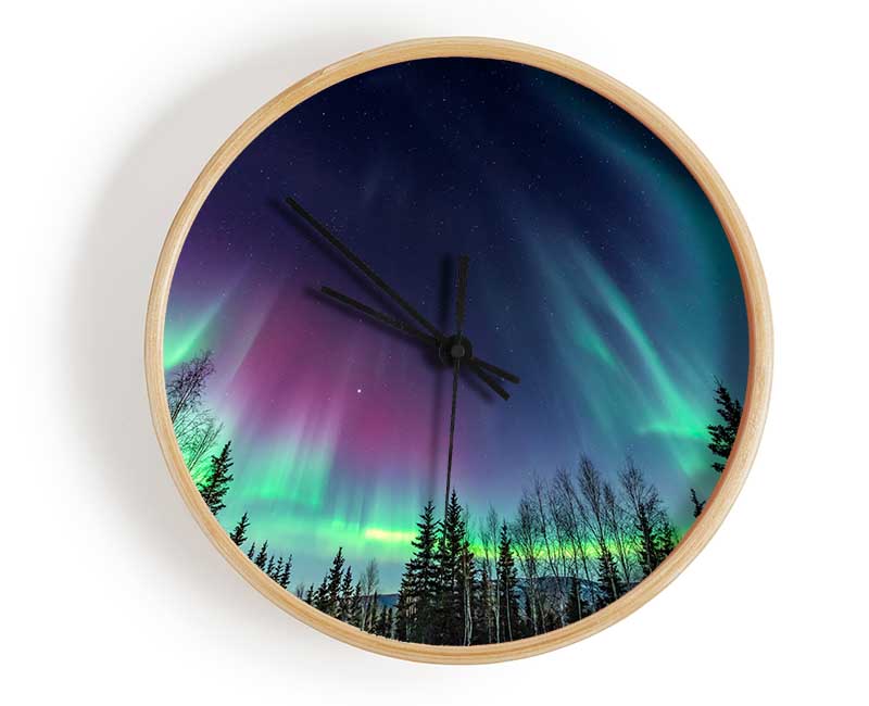 Skies Of Heaven Clock - Wallart-Direct UK