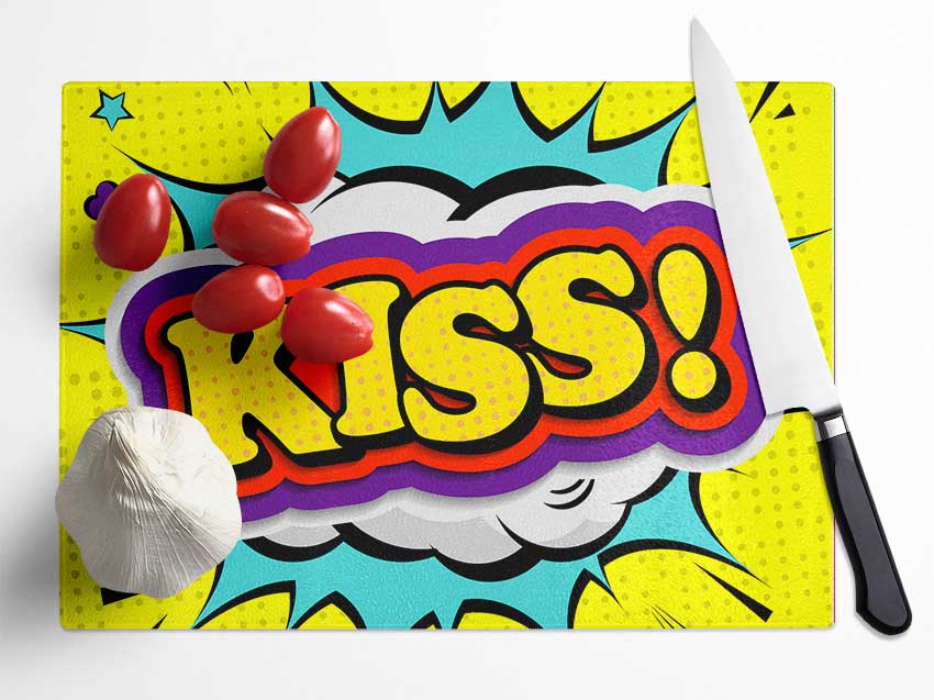 Kiss Glass Chopping Board