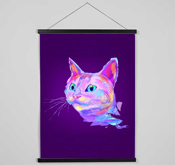 Rainbow Cat Hanging Poster - Wallart-Direct UK