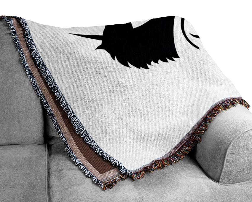 Dream Big Unicorn Woven Blanket