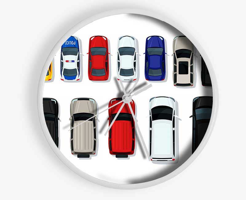 Car Selection Clock - Wallart-Direct UK