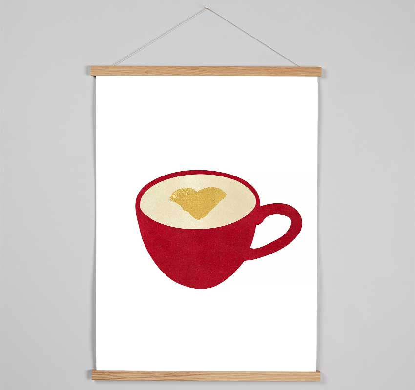 Coffee Love 5 Hanging Poster - Wallart-Direct UK