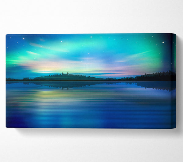 Northern Lights Lake Dream