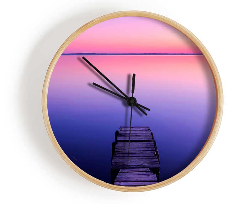 Stillness Of The Waters Clock - Wallart-Direct UK