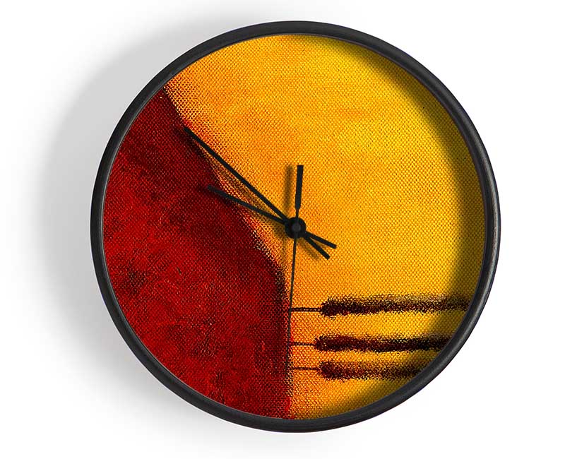 Carrot Tree Sun Clock - Wallart-Direct UK