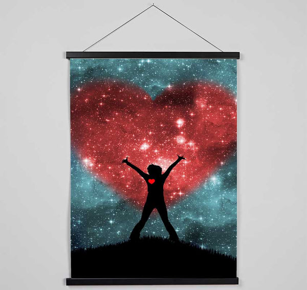 Love Love Love Hanging Poster - Wallart-Direct UK