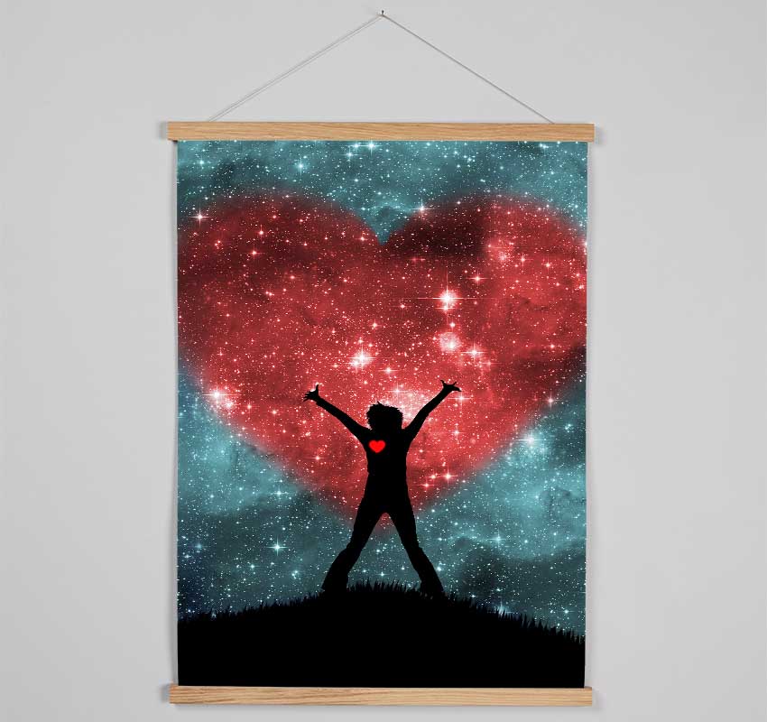 Love Love Love Hanging Poster - Wallart-Direct UK