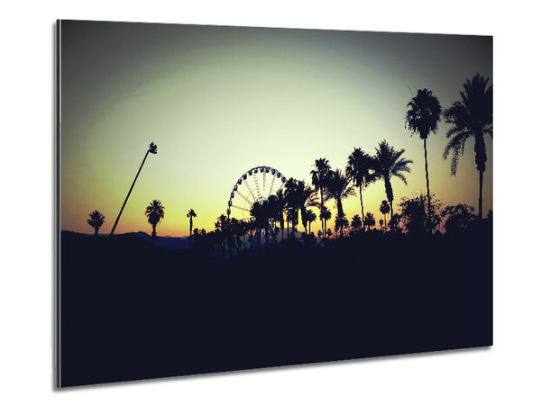 Fairground At Dusk