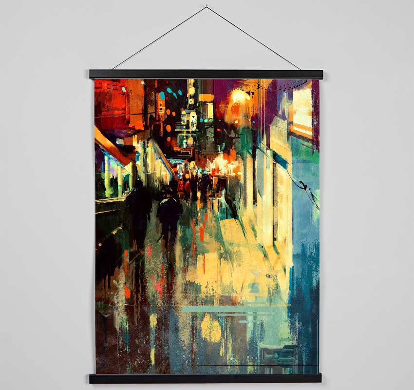 City Nights Hanging Poster - Wallart-Direct UK