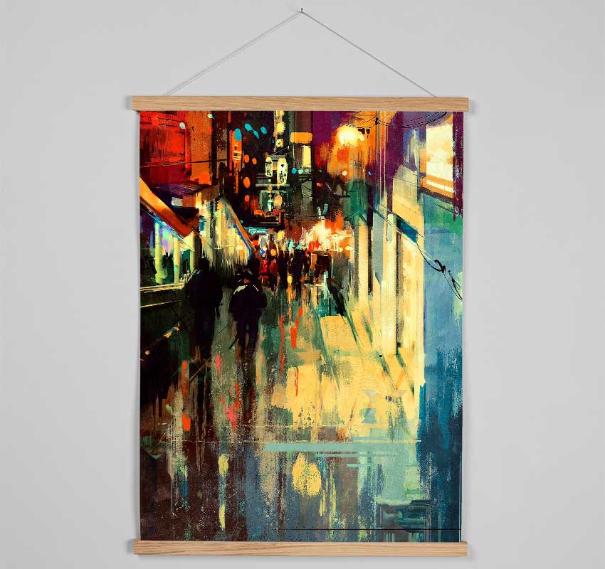 City Nights Hanging Poster - Wallart-Direct UK