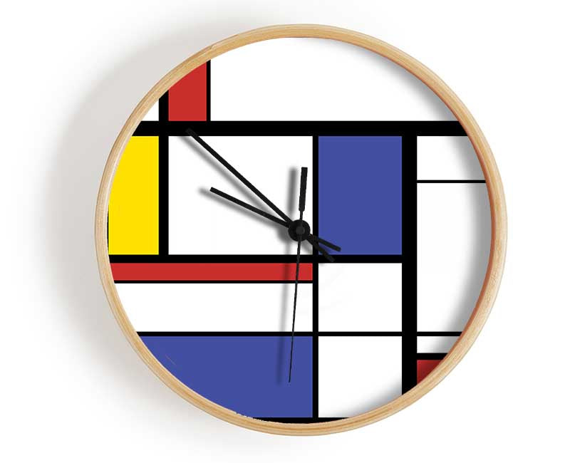 Stacking Blokes Clock - Wallart-Direct UK