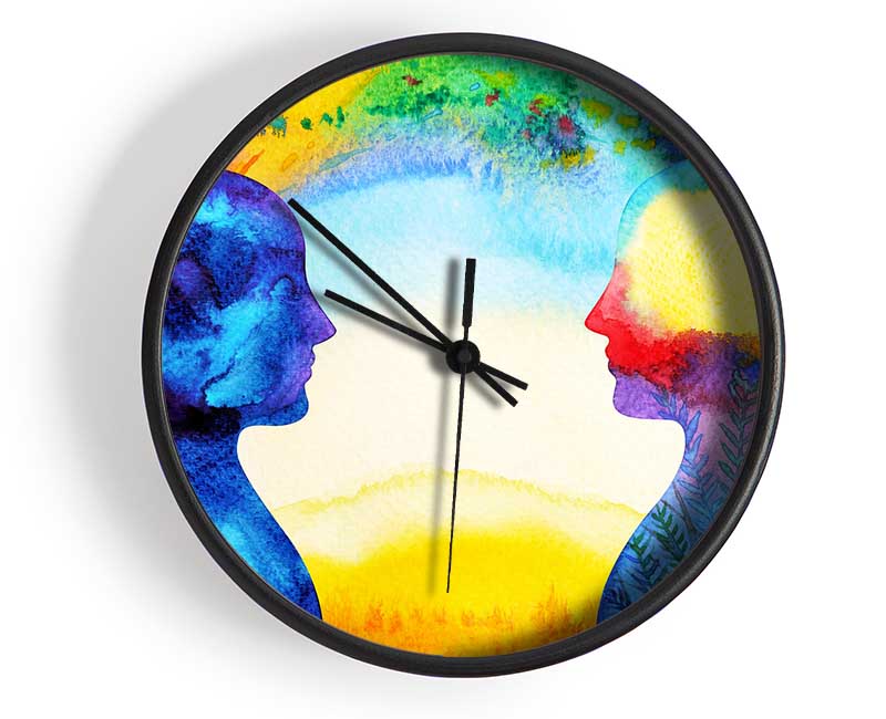 Telepathic Thinking Clock - Wallart-Direct UK