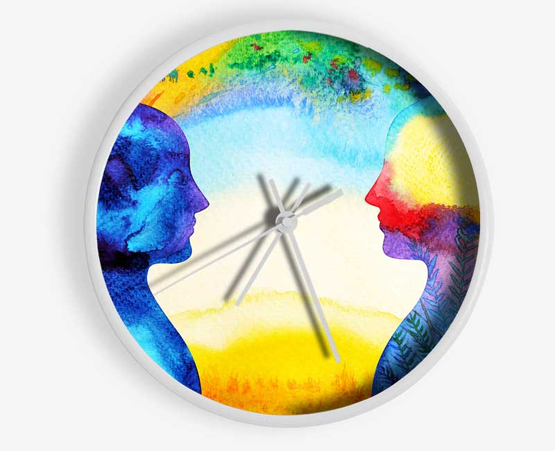 Telepathic Thinking Clock - Wallart-Direct UK