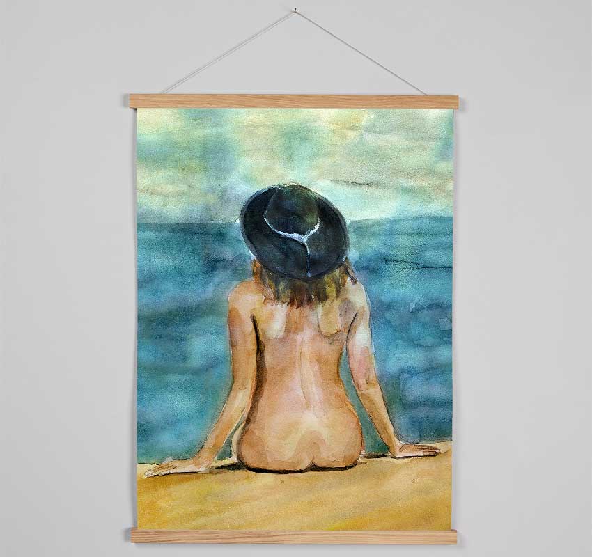 Nudist Beach Hanging Poster - Wallart-Direct UK