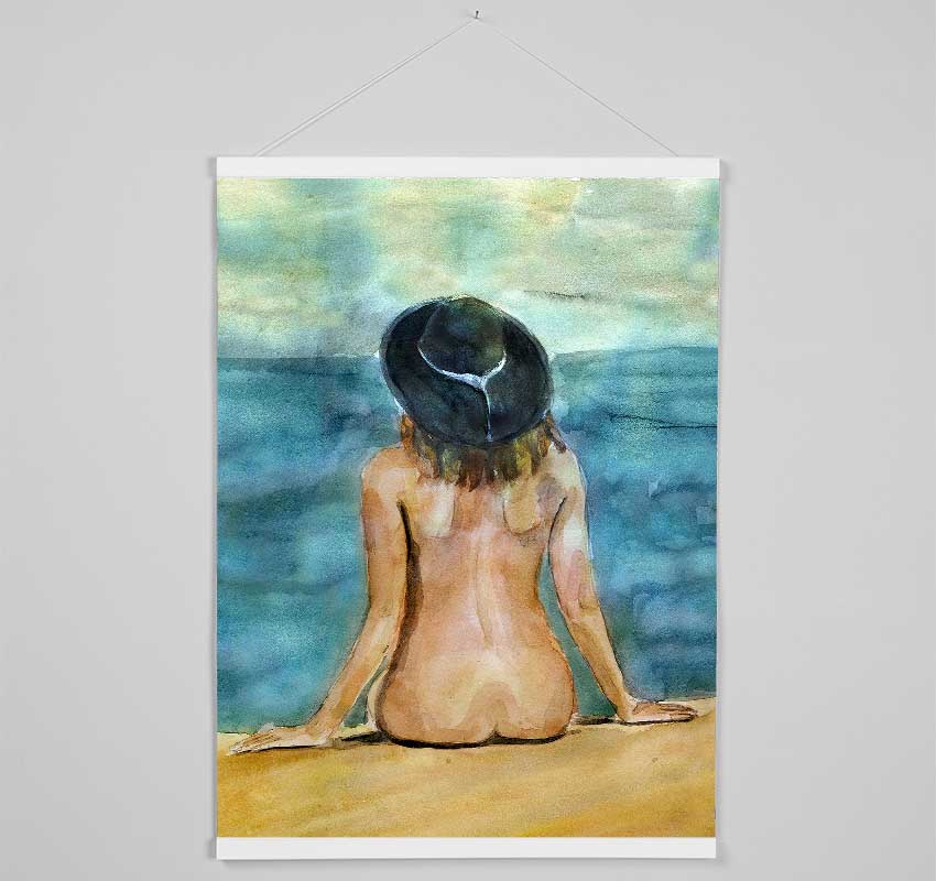 Nudist Beach Hanging Poster - Wallart-Direct UK