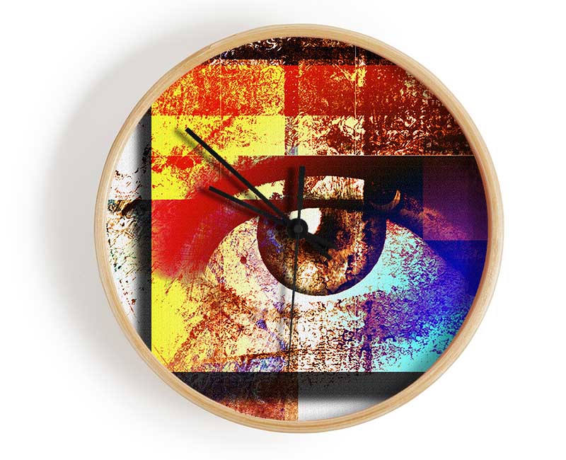 Eye See You Clock - Wallart-Direct UK