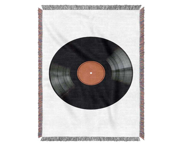 Red Album Woven Blanket