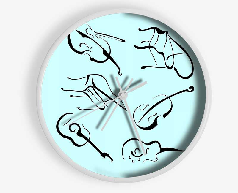 Classical Music Player Clock - Wallart-Direct UK