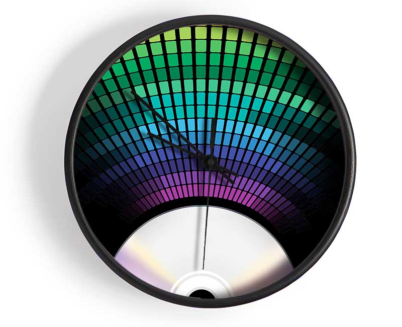 Rainbow Album Clock - Wallart-Direct UK