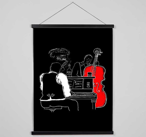 Playing The Blues 2 Hanging Poster - Wallart-Direct UK