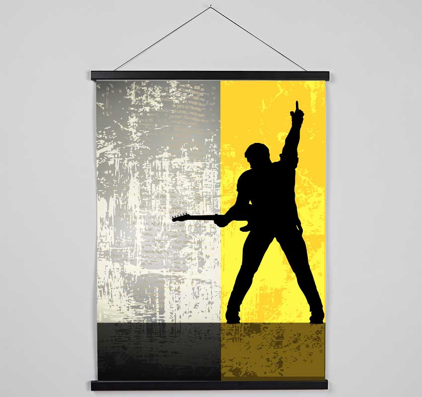 Rock God Hanging Poster - Wallart-Direct UK