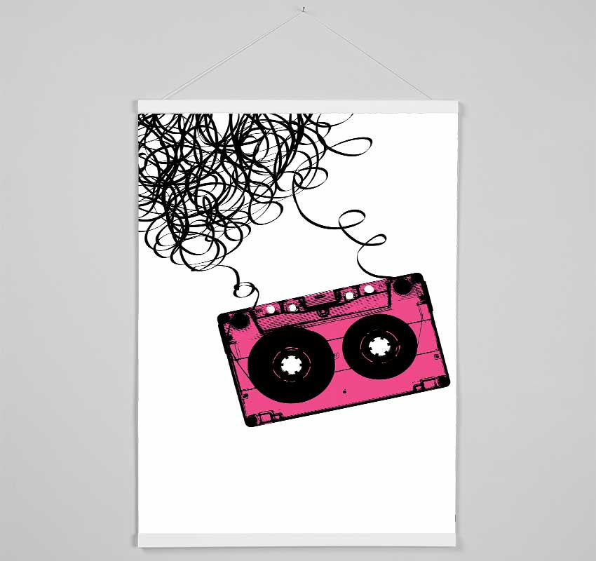 Pink Tape Hanging Poster - Wallart-Direct UK