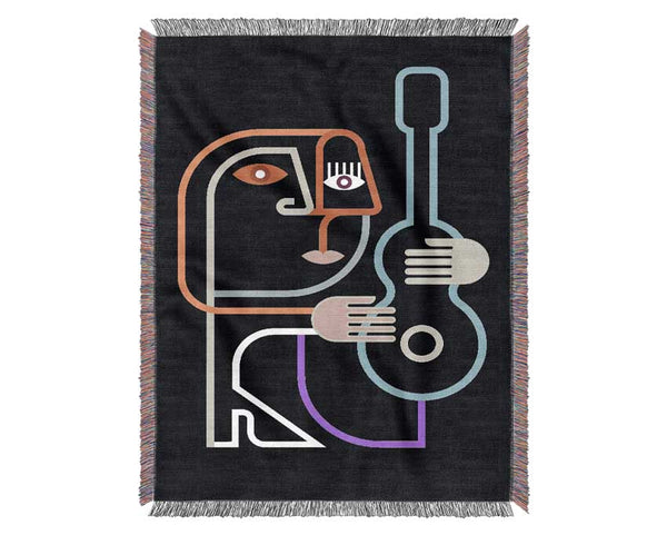 Music Player Woven Blanket