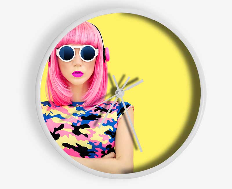 Loving The Tunes Clock - Wallart-Direct UK