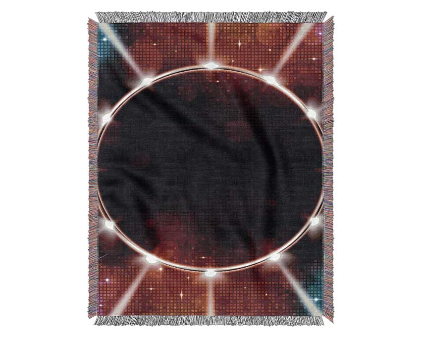 Disco Ball Woven Blanket