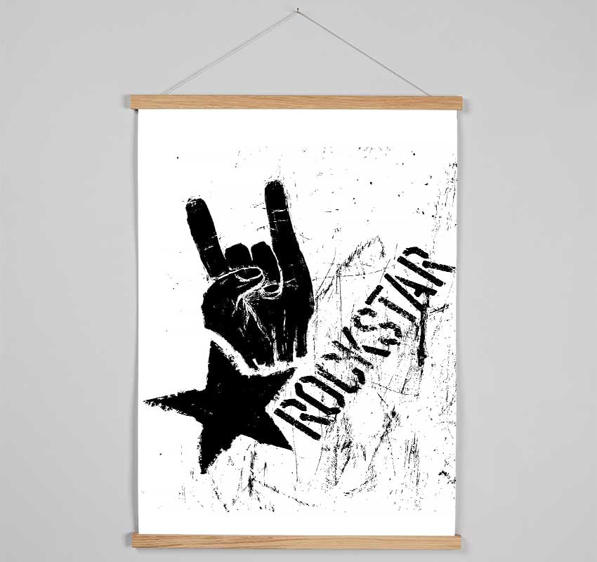 Rockstar Hanging Poster - Wallart-Direct UK