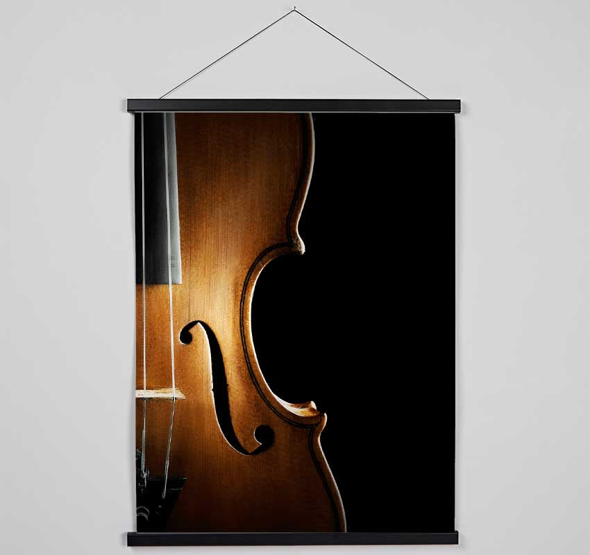 Double Bass Beauty Hanging Poster - Wallart-Direct UK