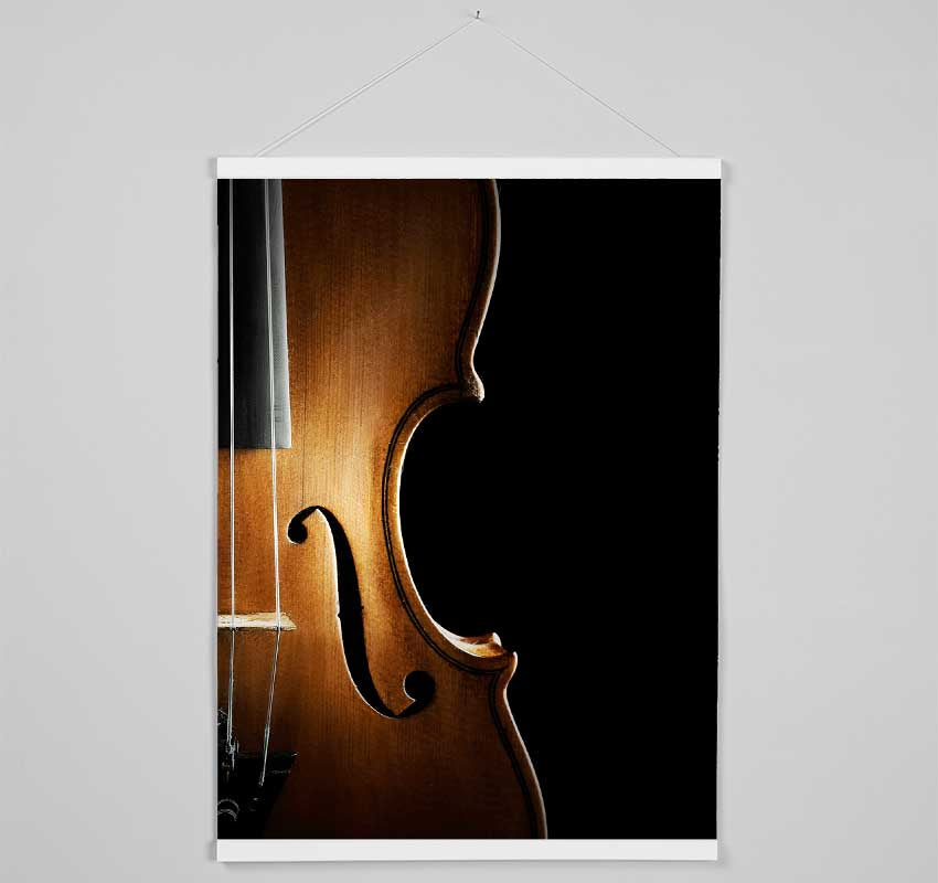 Double Bass Beauty Hanging Poster - Wallart-Direct UK