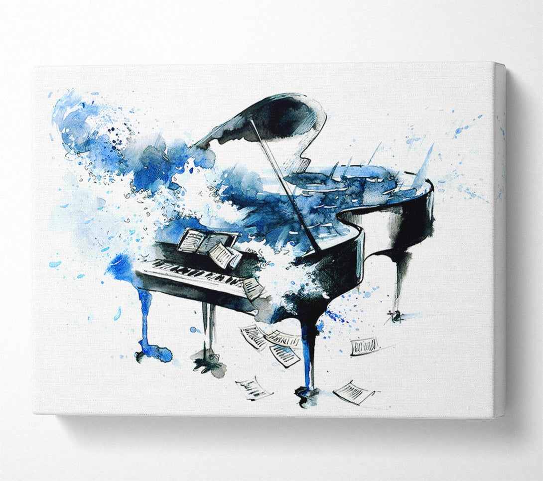 Picture of Piano Blues Canvas Print Wall Art