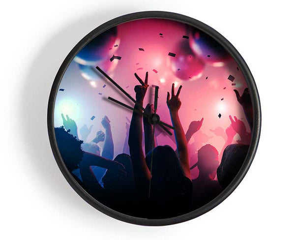 Loving The Tunes 1 Clock - Wallart-Direct UK