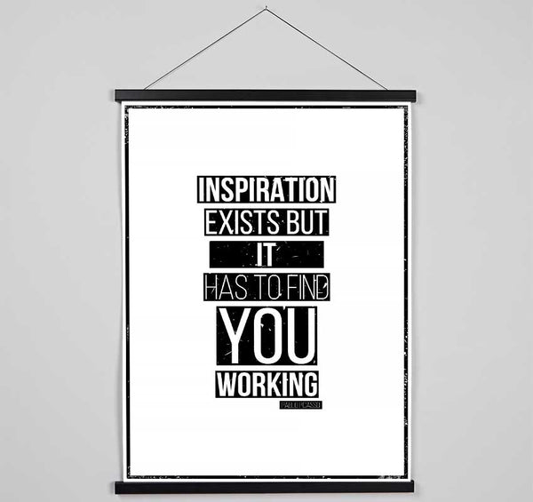 Inspiration Exists Hanging Poster - Wallart-Direct UK