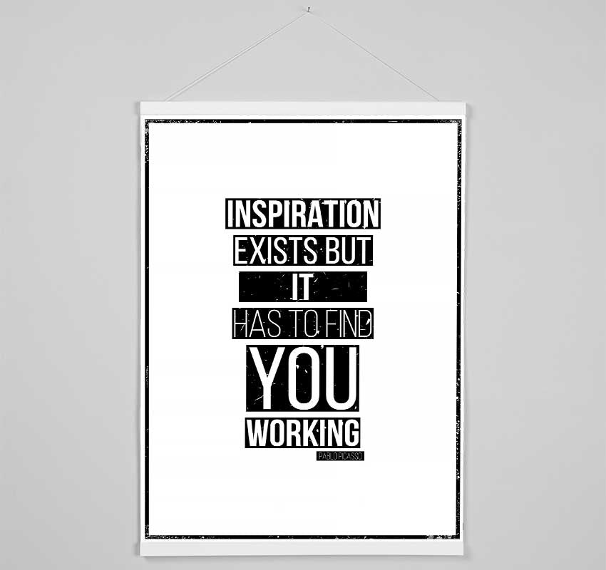 Inspiration Exists Hanging Poster - Wallart-Direct UK