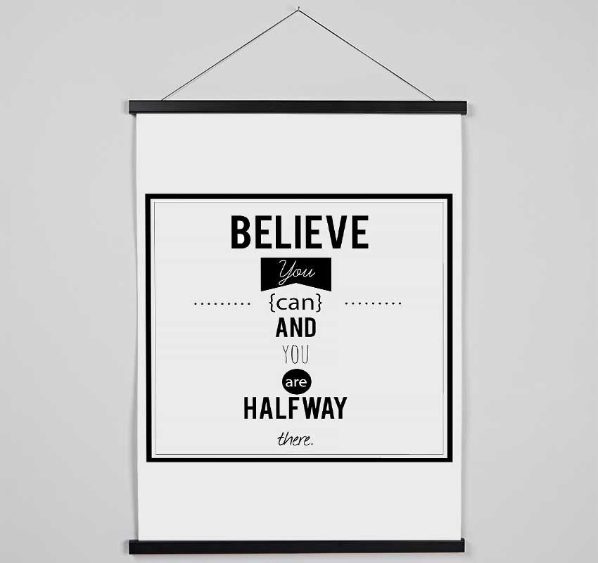 Believe You Can Hanging Poster - Wallart-Direct UK