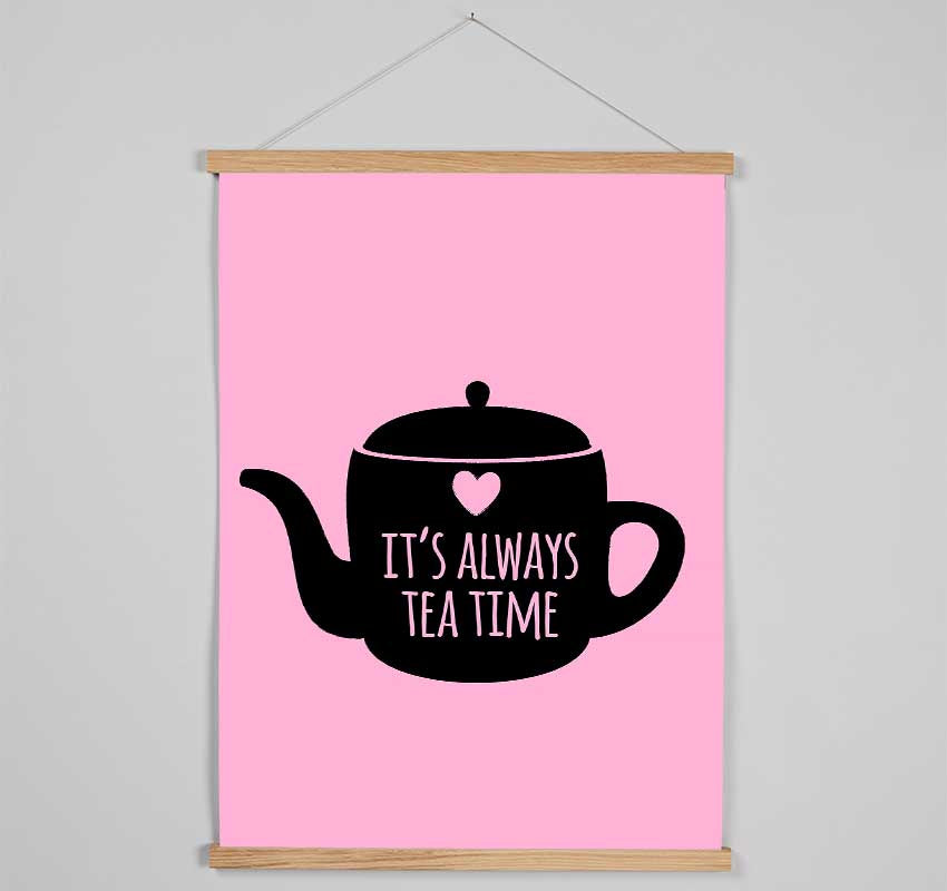 It's Always Teatime Hanging Poster - Wallart-Direct UK