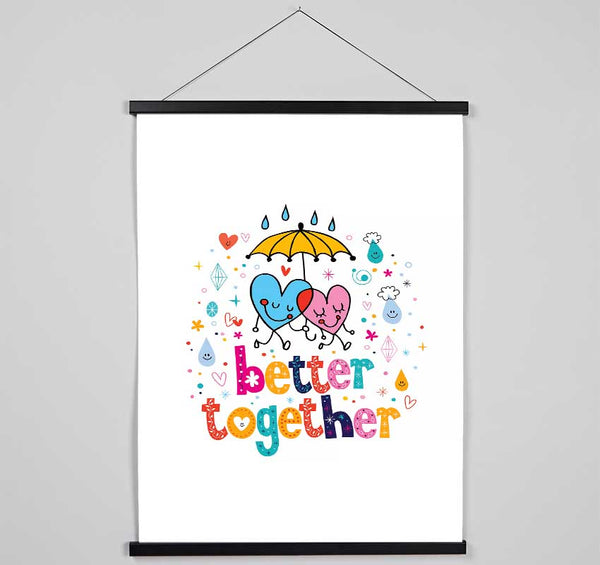 Better Together Hanging Poster - Wallart-Direct UK