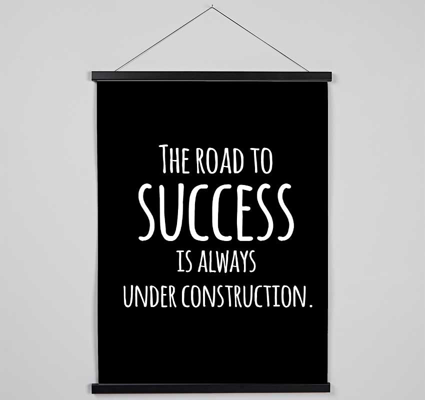 The Road To Success Hanging Poster - Wallart-Direct UK