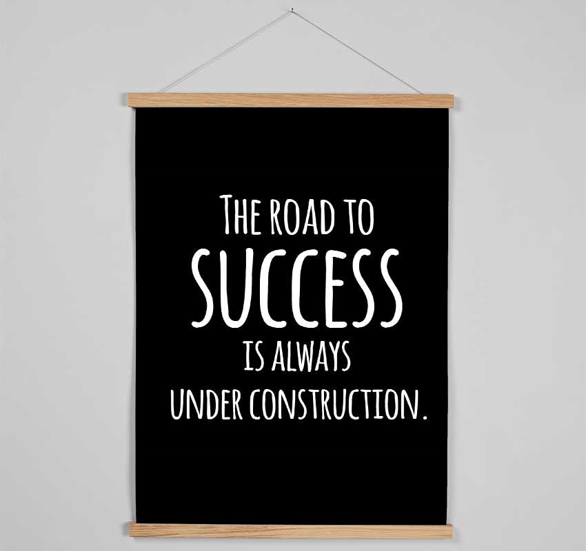 The Road To Success Hanging Poster - Wallart-Direct UK