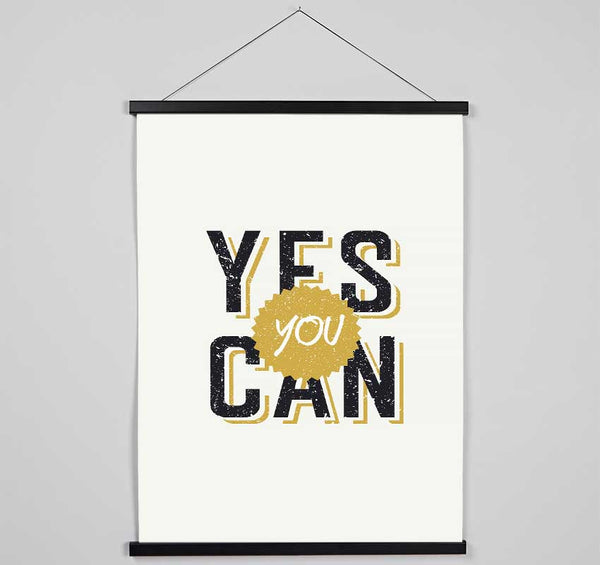 Yes You Can 2 Hanging Poster - Wallart-Direct UK