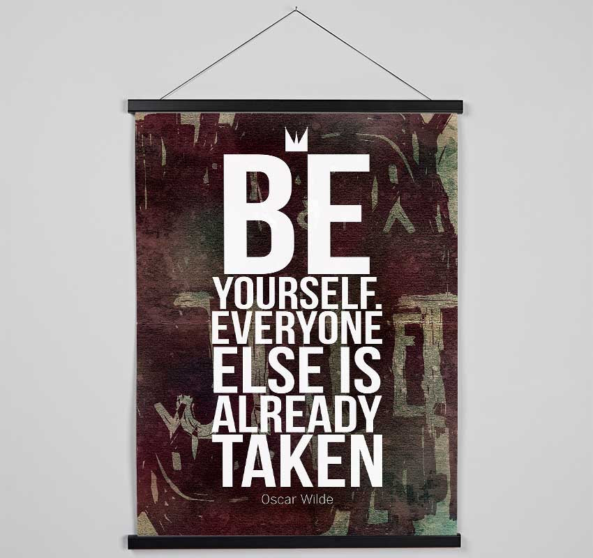 Be Yourself Everyone Else Hanging Poster - Wallart-Direct UK