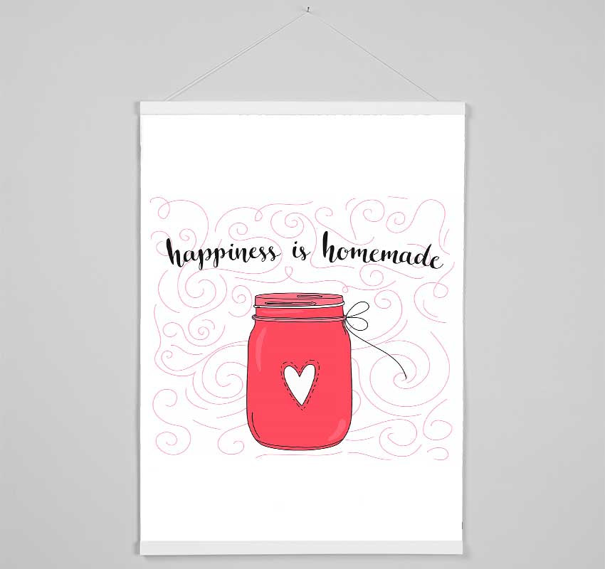 Happiness Is Homemade Hanging Poster - Wallart-Direct UK