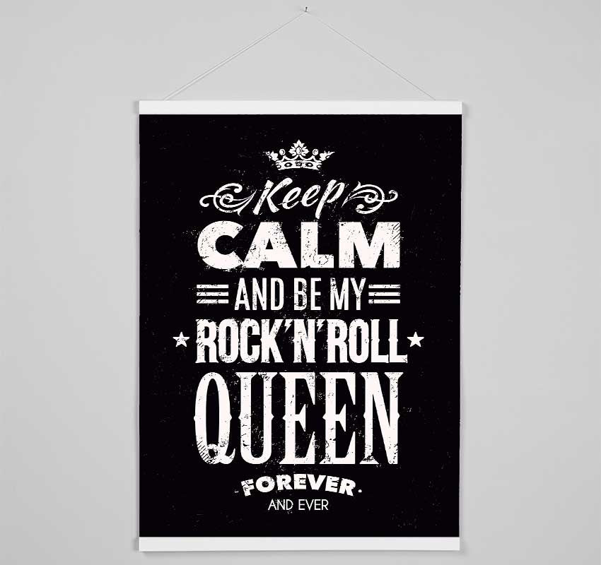 Rock And Roll Queen Hanging Poster - Wallart-Direct UK