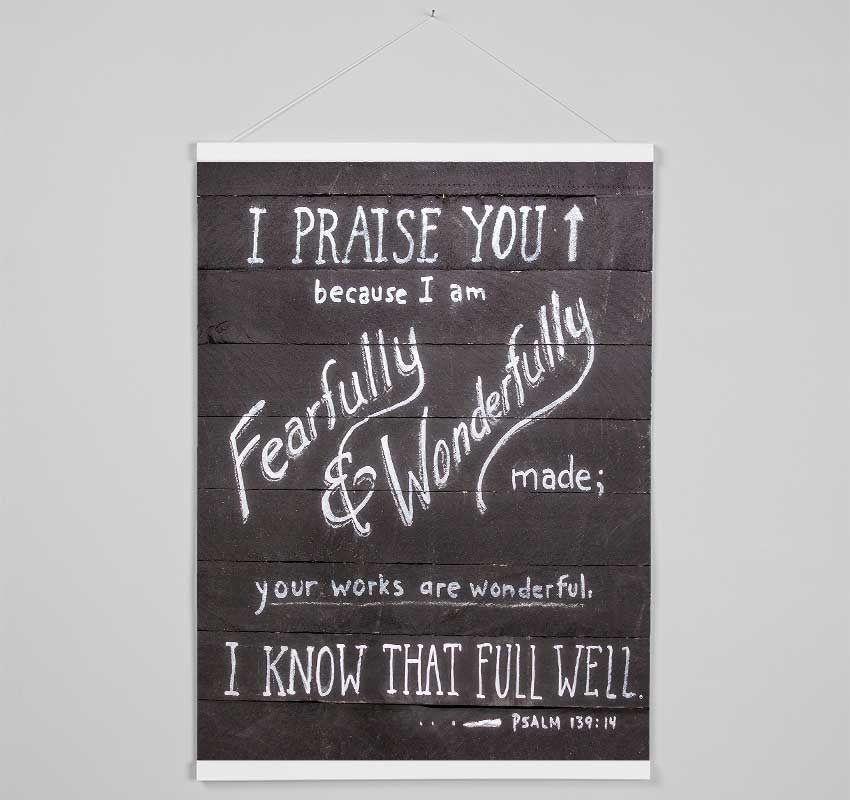 I Praise You Hanging Poster - Wallart-Direct UK