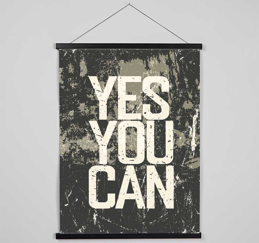 Yes You Can 3 Hanging Poster - Wallart-Direct UK