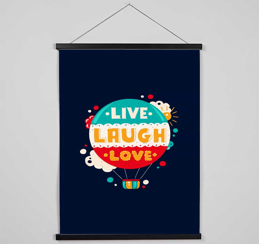 Live Laugh Love 4 Hanging Poster - Wallart-Direct UK